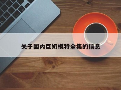关于国内巨奶模特全集的信息