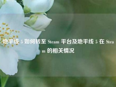 地平线 5 如何转至 Steam 平台及地平线 5 在 Steam 的相关情况