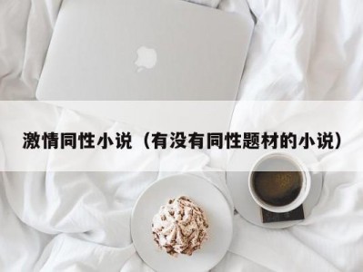 激情同性小说（有没有同性题材的小说）