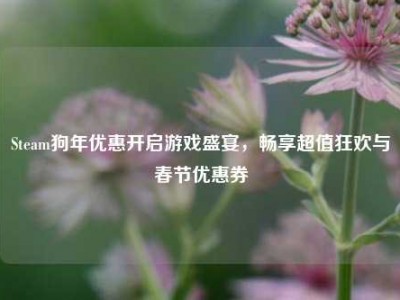 Steam狗年优惠开启游戏盛宴，畅享超值狂欢与春节优惠券