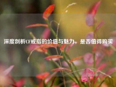 深度剖析CF戒指的价值与魅力，是否值得购买