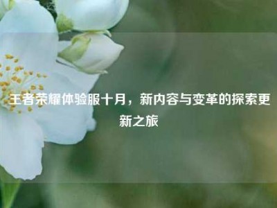 王者荣耀体验服十月，新内容与变革的探索更新之旅