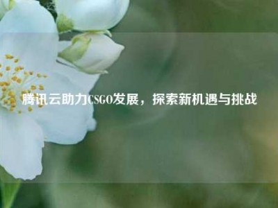 腾讯云助力CSGO发展，探索新机遇与挑战