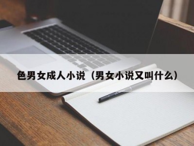 色男女成人小说（男女小说又叫什么）