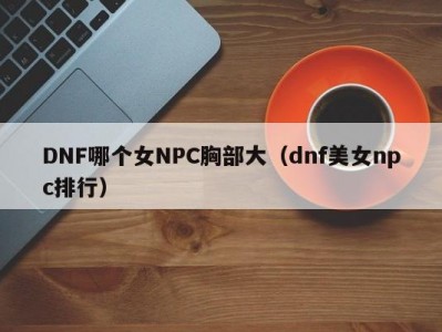 DNF哪个女NPC胸部大（dnf美女npc排行）