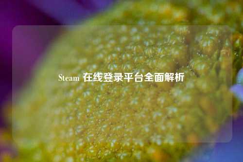 Steam 在线登录平台全面解析