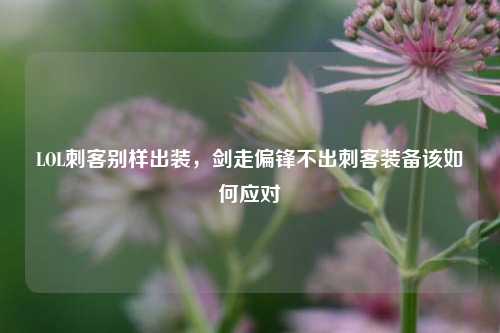 LOL刺客别样出装，剑走偏锋不出刺客装备该如何应对